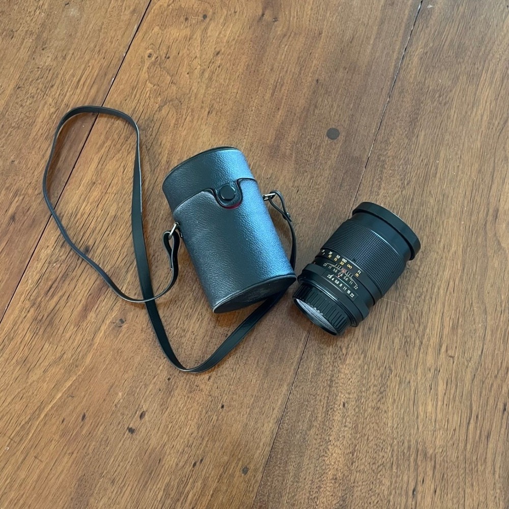 Vintage Kamero Auto 135mm f/2.8 Lens TESTED